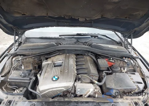 2007 BMW 530I из США, поврежденный, VIN WBANE73537CM50271